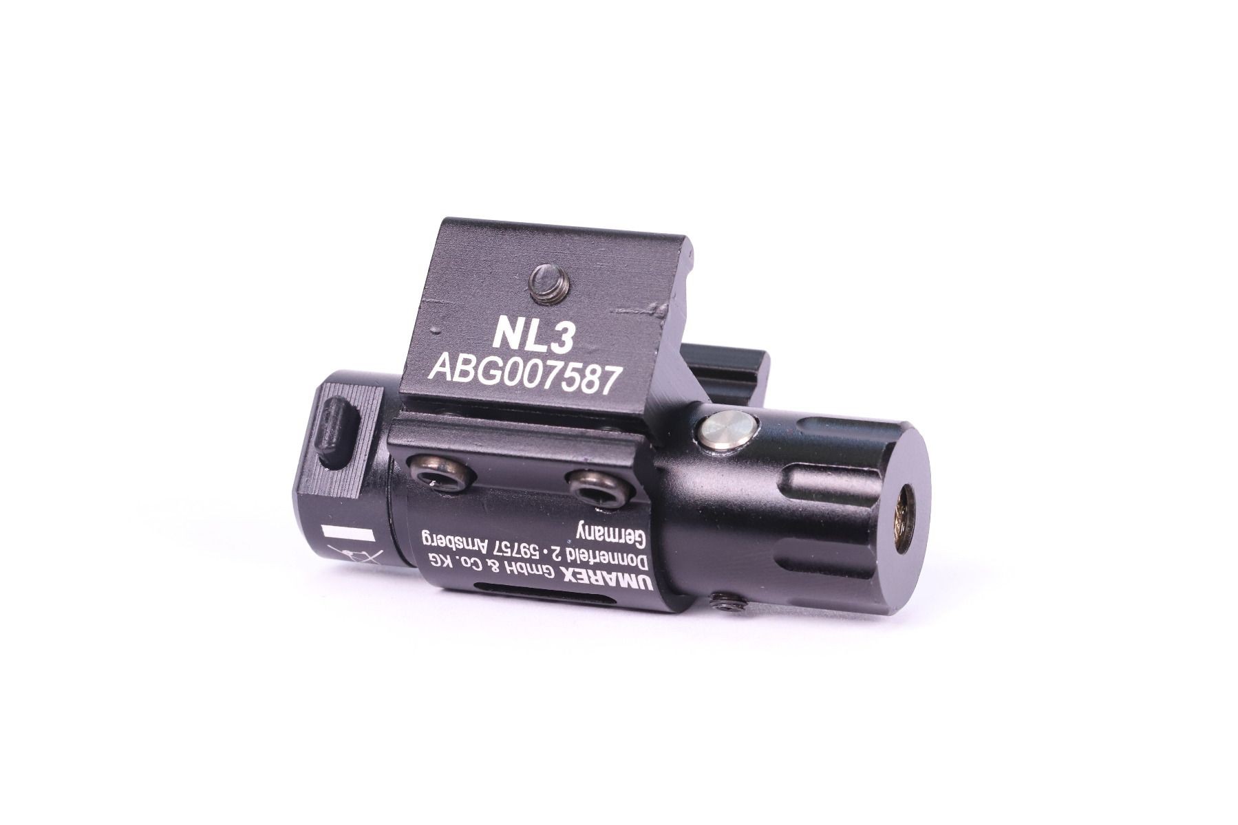 Walther - Pointeur laser à montage picatinny - Aluminium - Noir - Elite  Airsoft