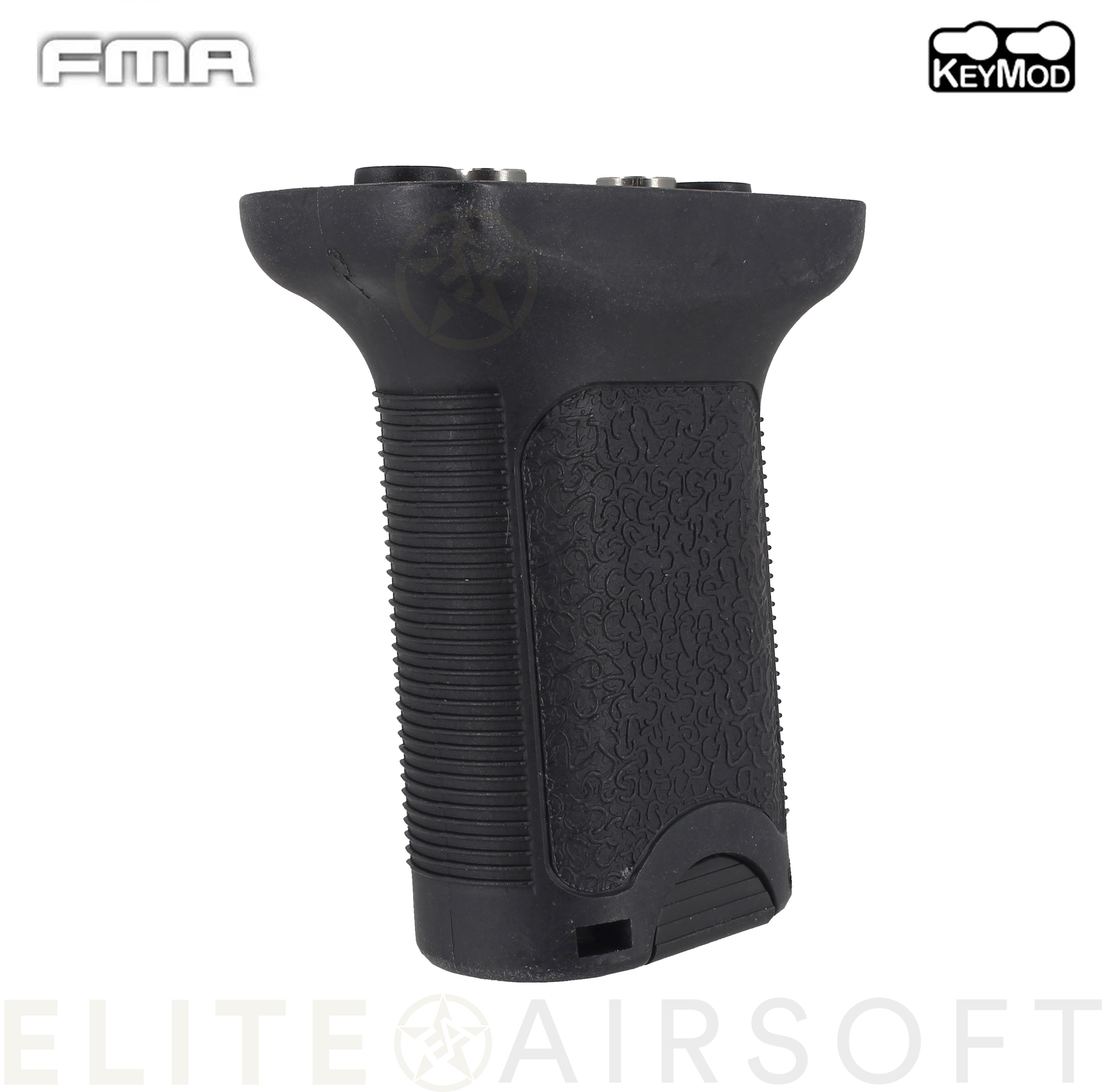 FMA - Poignée tactique courte Keymod - Polymère - Noir - Elite Airsoft