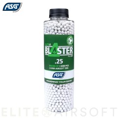 ASG - Billes bio Open Blaster - 0.25g - 3300Bbs - Blanches